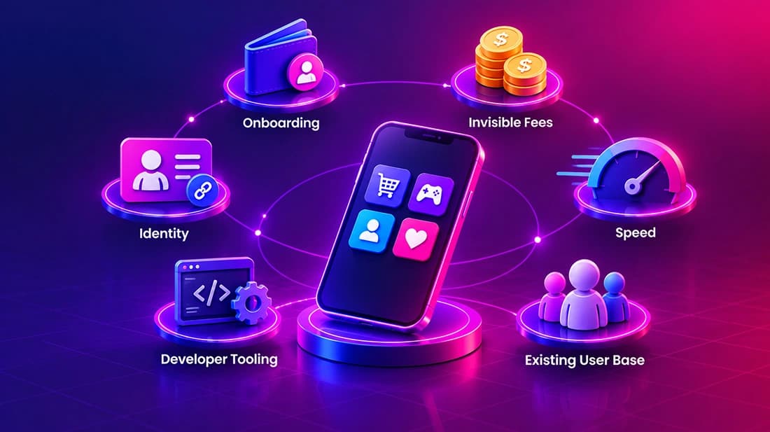 What makes a blockchain actually good for consumer apps