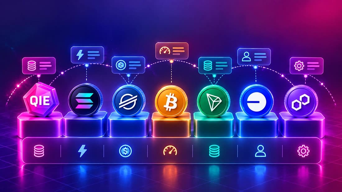 How do the top blockchains compare for micropayments