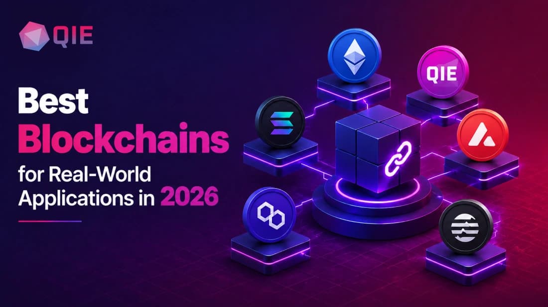 Best blockchains for real-world applications in 2026, with seven networks compared