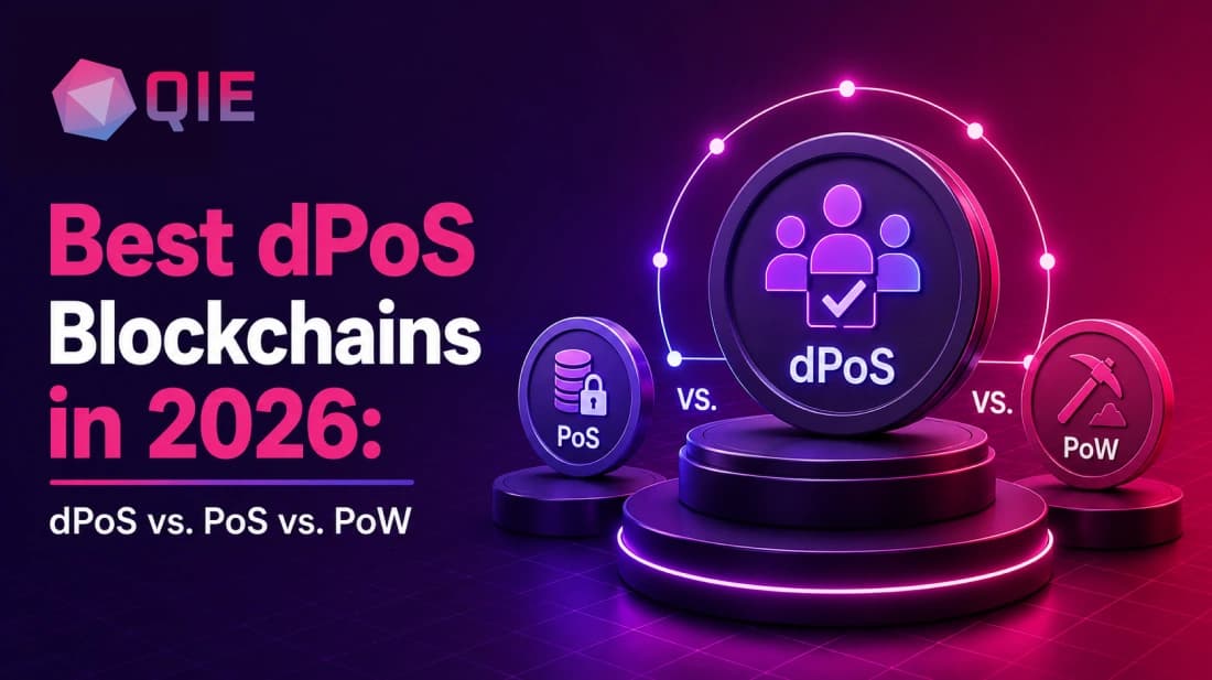 The best dPoS blockchains in 2026 compared by TPS, fees, validator count, and use case