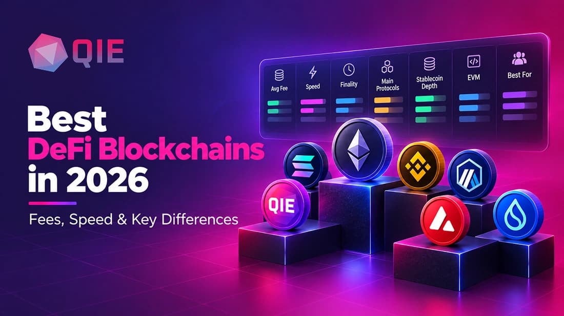 Best DeFi Blockchains in 2026: Fees, Speed & Key Differences